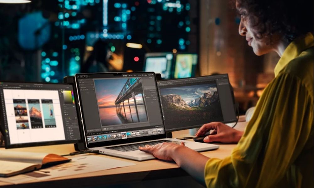 Transforma tu Estación de Trabajo con un Monitor Portátil Acoplable Mobile Pixels