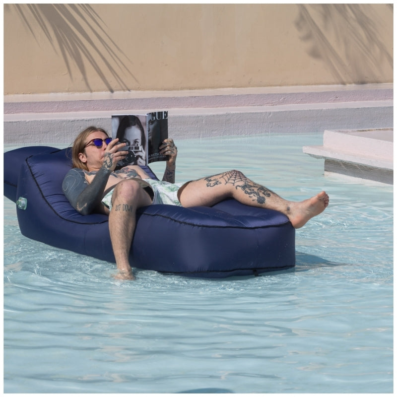 GIGA LOUNGER Reposera Auto Inflable en 100 Segundos
