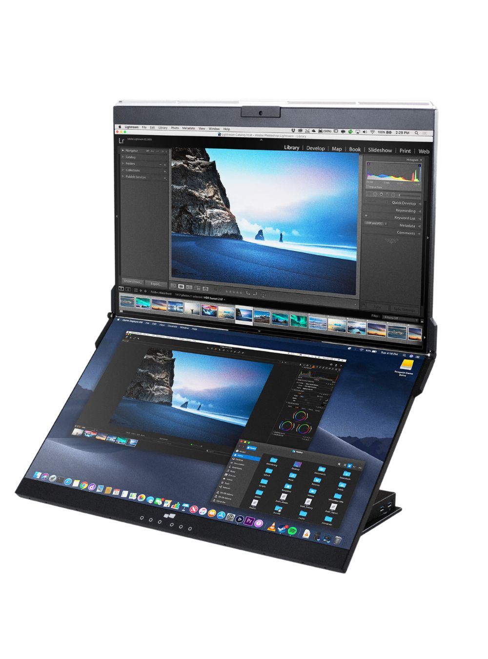 Geminos 2 x 24", Monitor doble para desktop