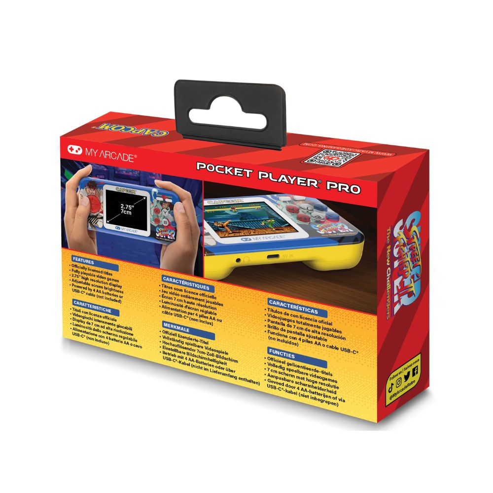Super Street Fighter II™ - Pocket Player PRO (2 juegos en 1)