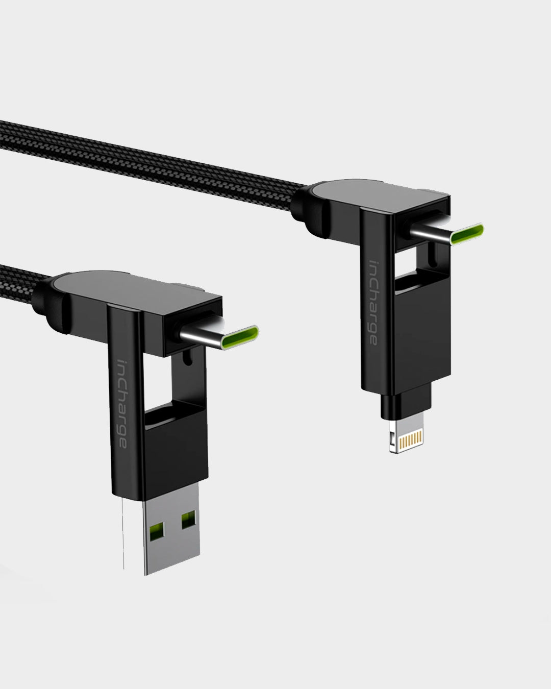 inCharge®X Max Cable de Carga Universal de 1.5 mts., Carga Ultra Rápida, Transmisión de Datos